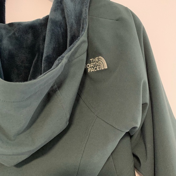 The North face Forrest green fleece women’s jacket - Picture 3 of 4
